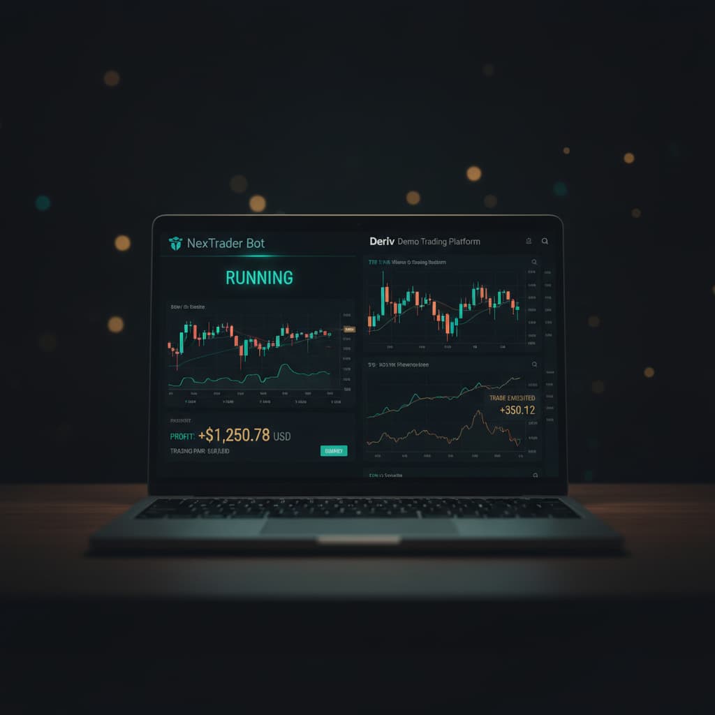 How to Run Any Free Deriv Bot on Demo with NexTrader Bot Easily